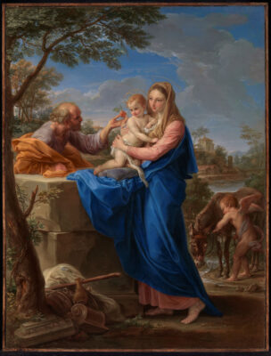 Pompeo Batoni - Rest in the Flight to Egypt