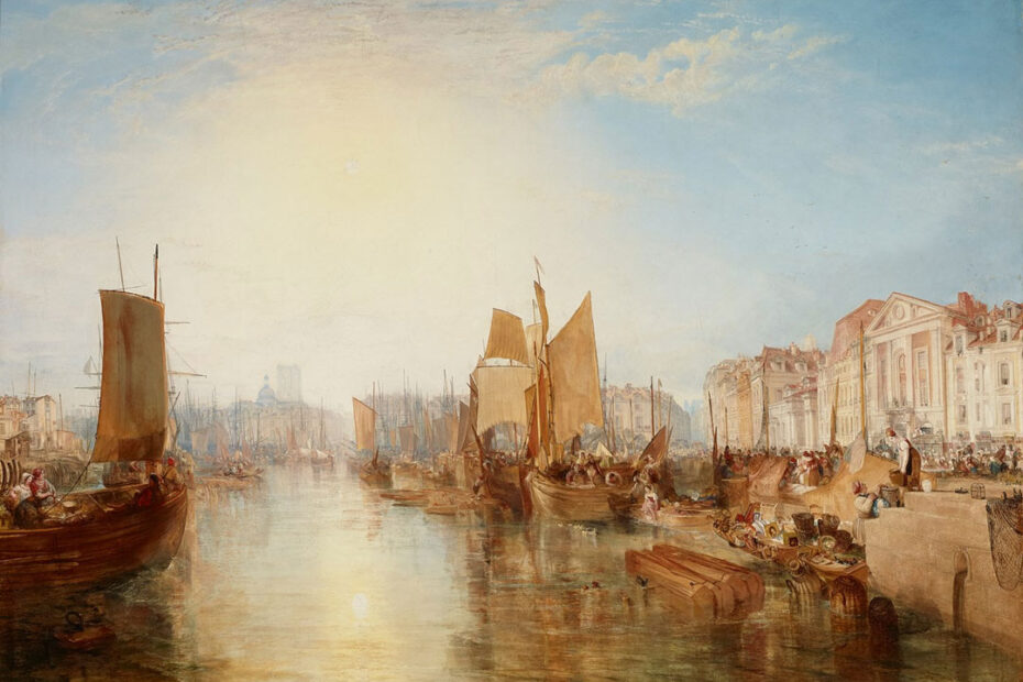 Joseph Mallord William Turner - Harbour of Dieppe - Changement de Domicile - 1825-26