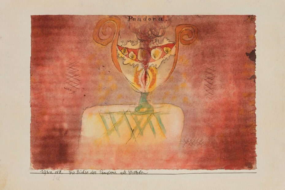 Paul Klee - Die Buchse der Pandora als Stilleben - 1920
