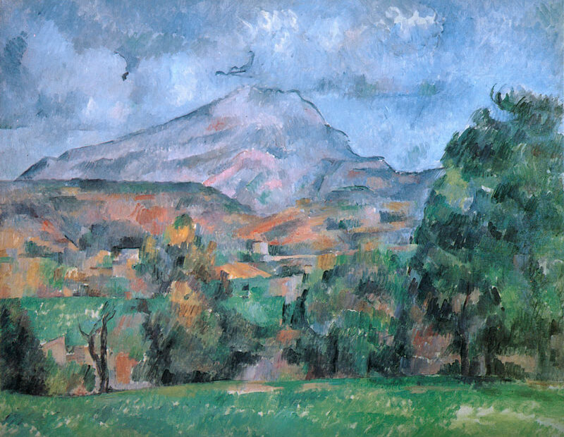 Paul Cezanne - Montagne Sainte-Victoire - Allen