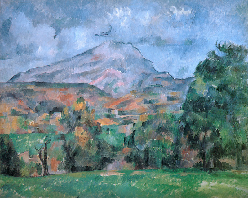Paul Cezanne - Montagne Sainte-Victoire - Allen