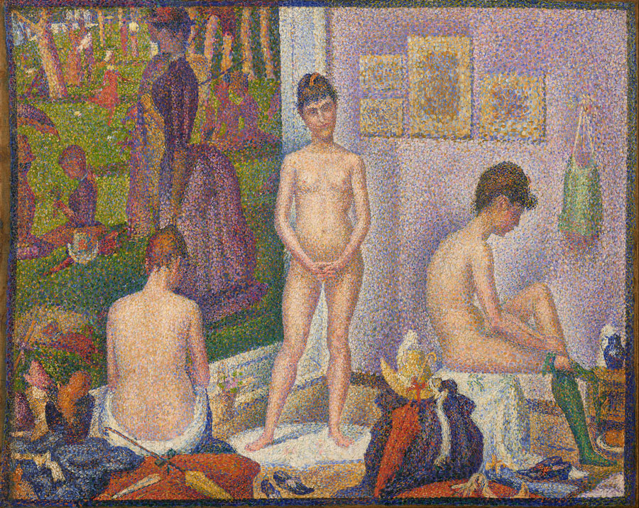 Georges Seurat - Les Poseuses Ensemble - 1888