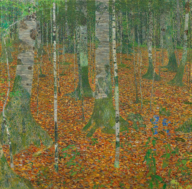 Gustav Klimt - Birch Forest - 1903
