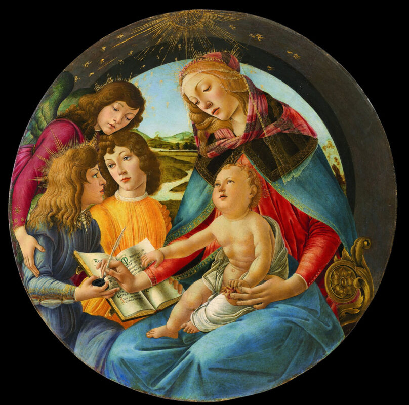 Sandro Botticelli - Madonna of the Magnificat - ex-Paul Allen