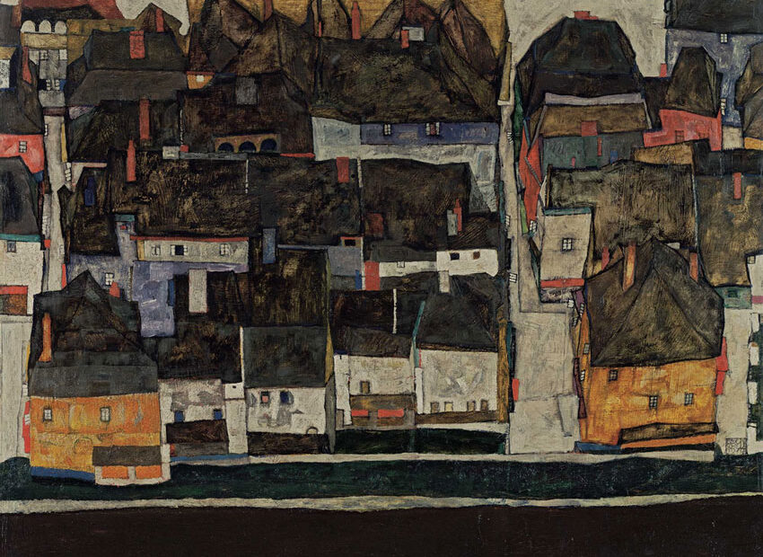 Egon Schiele - Little City IV - 1918