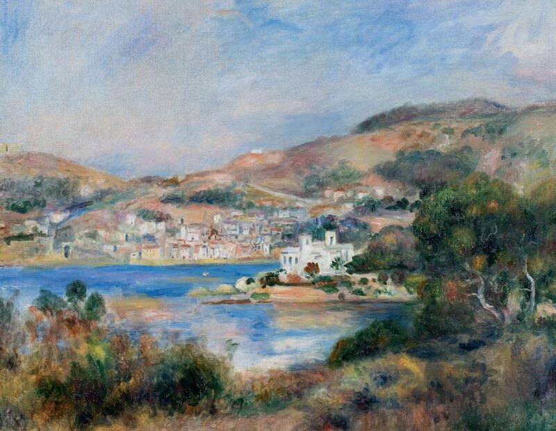 Pierre-Auguste Renoir - La Baie de Villefranche-sur-Mer - 1899
