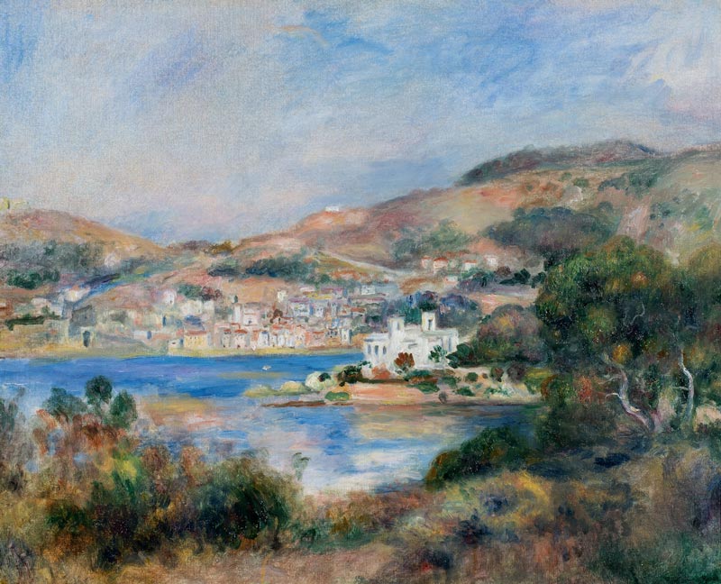 Pierre-Auguste Renoir - La Baie de Villefranche-sur-Mer - 1899