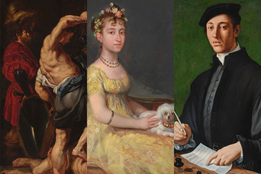 Rubens - Goya - Bronzino