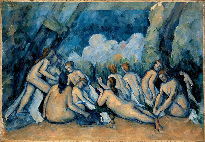 Paul Cezanne - Grandes Baigneuses - Thumbnail