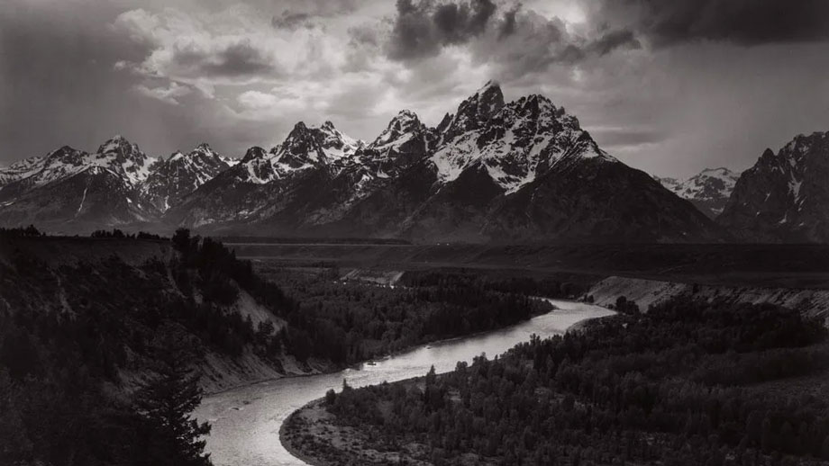 Ansel Adams - The Tetons and Snake River - 1942