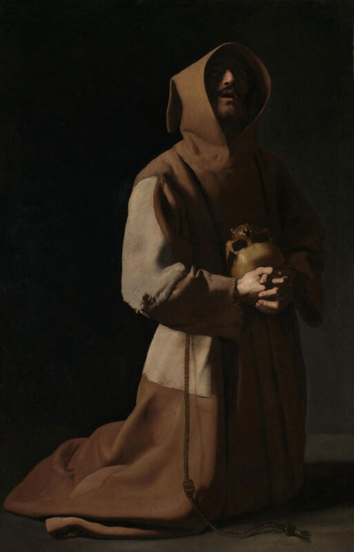 Francisco de Zurbarán - San Francisco en Meditación - 1635-9