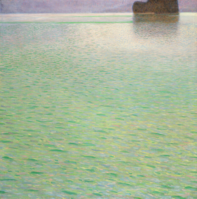 Gustav Klimt - Insel Im Attersee