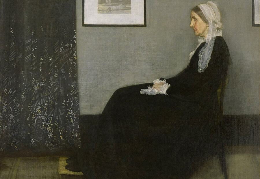 James McNeill Whistler - The Artists Mother - 1871