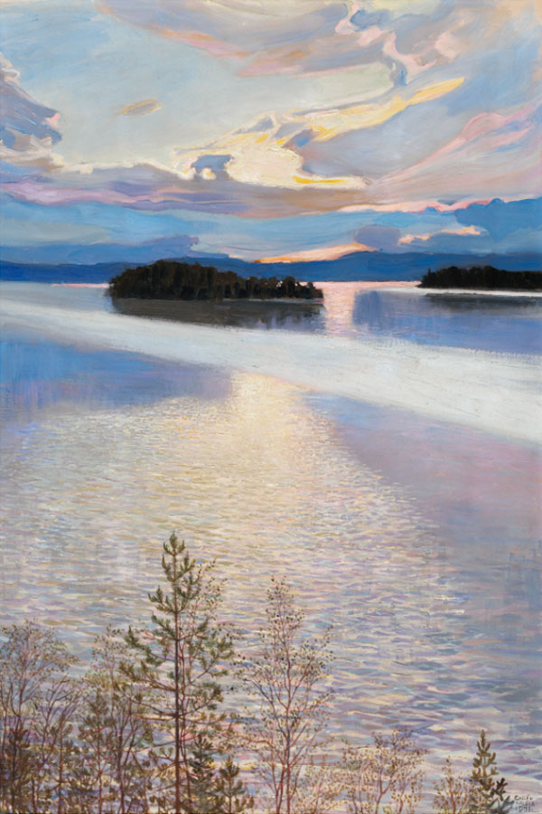 Akseli Gallen-Kallela - Lake View - 1901