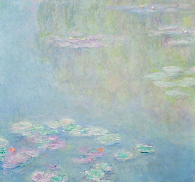 Claude Monet - Waterlilies - 1908 - Worcester Art Museum