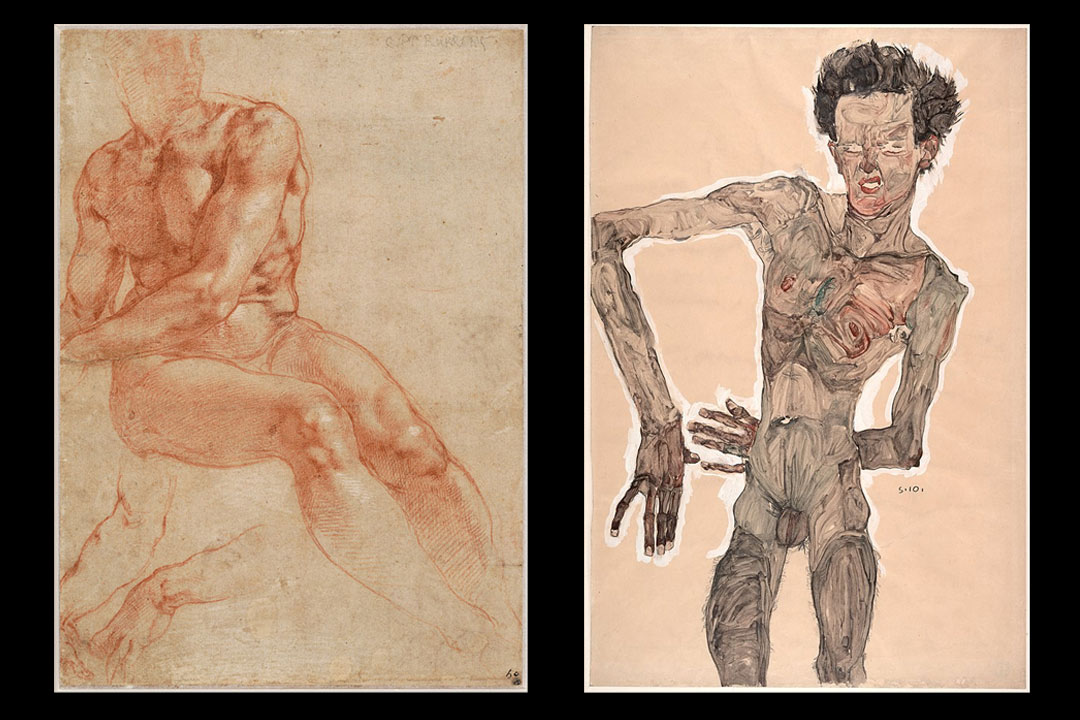 Michelangelo - Egon Schiele