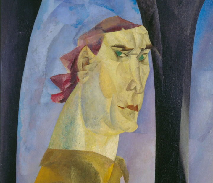 Lyonel Feininger - Self Portrait - 1915