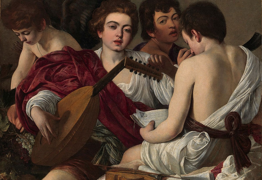 Caravaggio - Musicians - 1595
