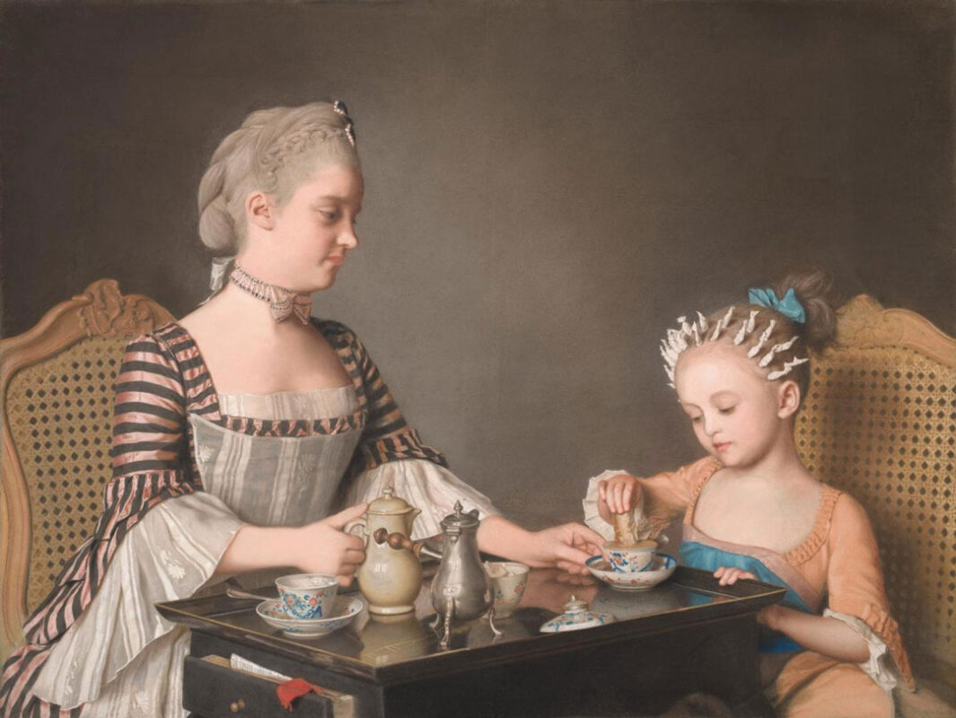 Jean-Etienne Liotard - The Lavergne Family Breakfast - 1754