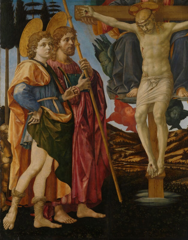 Francesco Pesellino - Fra Filippo Lippi and workshop - Saints Mamas and James - 1455–60