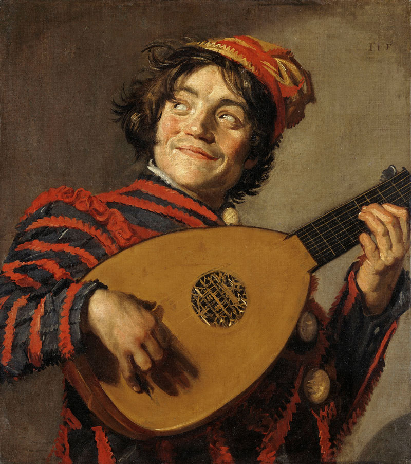 Frans Hals - Lute Player - 1623