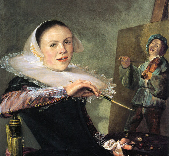 Judith Leyster - Self-portrait - 1630