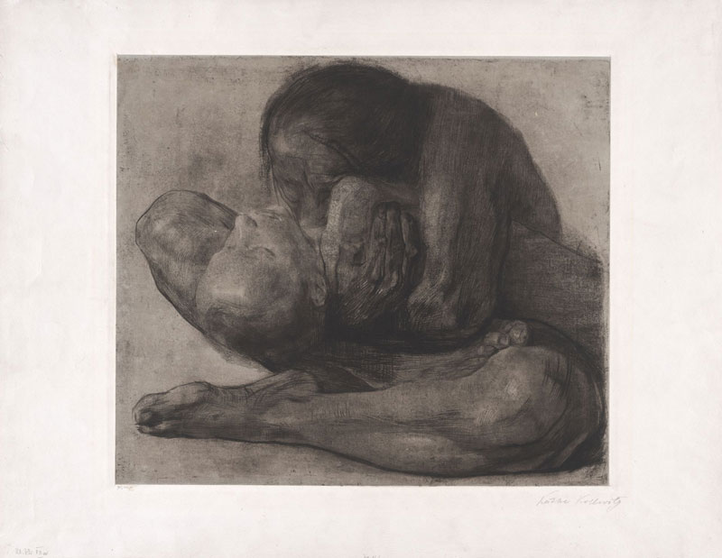 Kathe Kollwitz - Woman with Dead Child - 1903