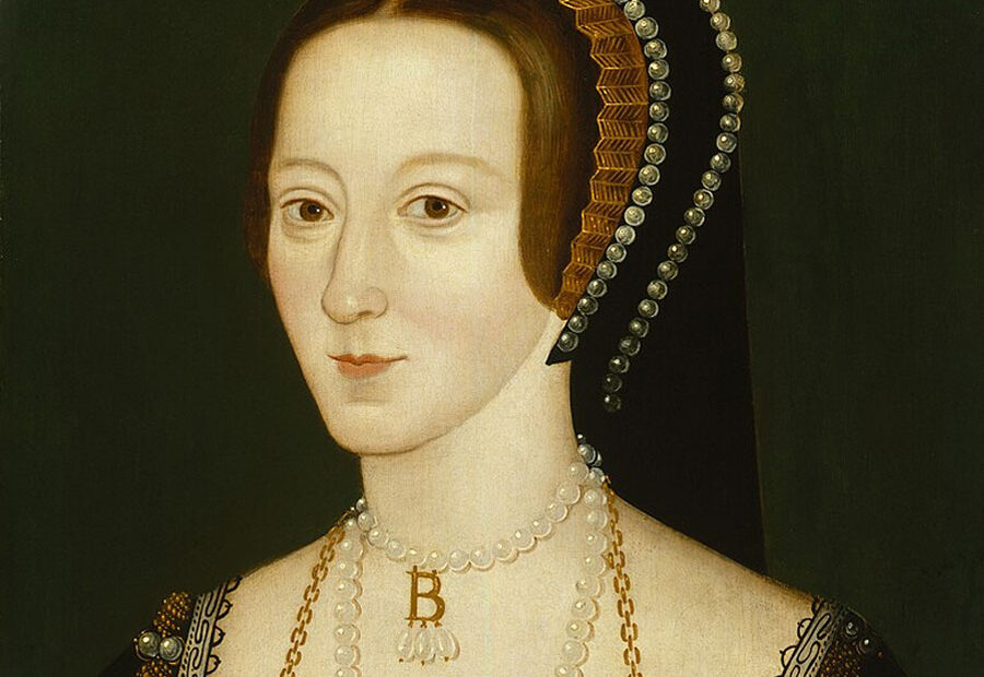 Anne Boleyn - National Portrait Gallery - Detail