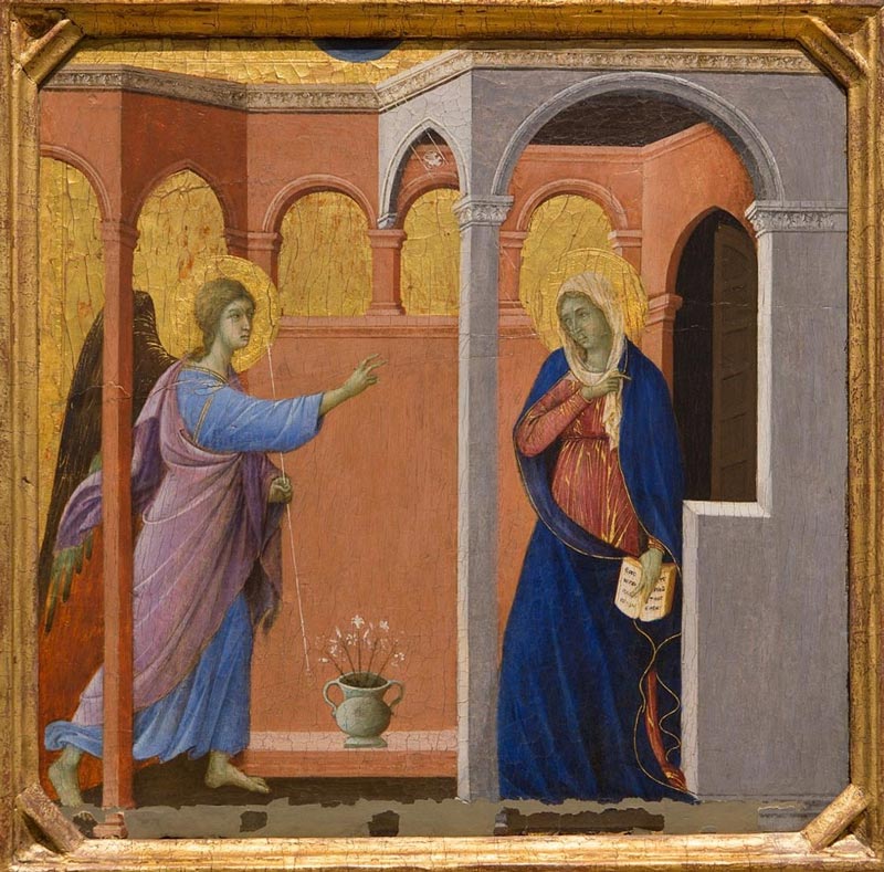 Duccio - Annunciation - London