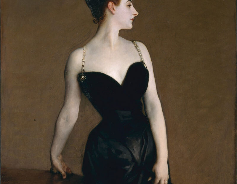 John Singer Sargent - Madame X - Detail