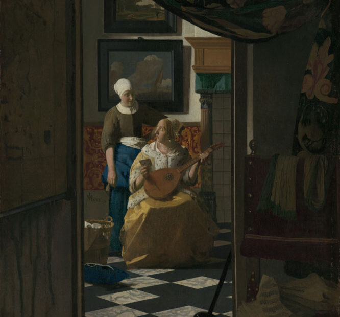 Vermeer - Love Letter - Rijksmuseum
