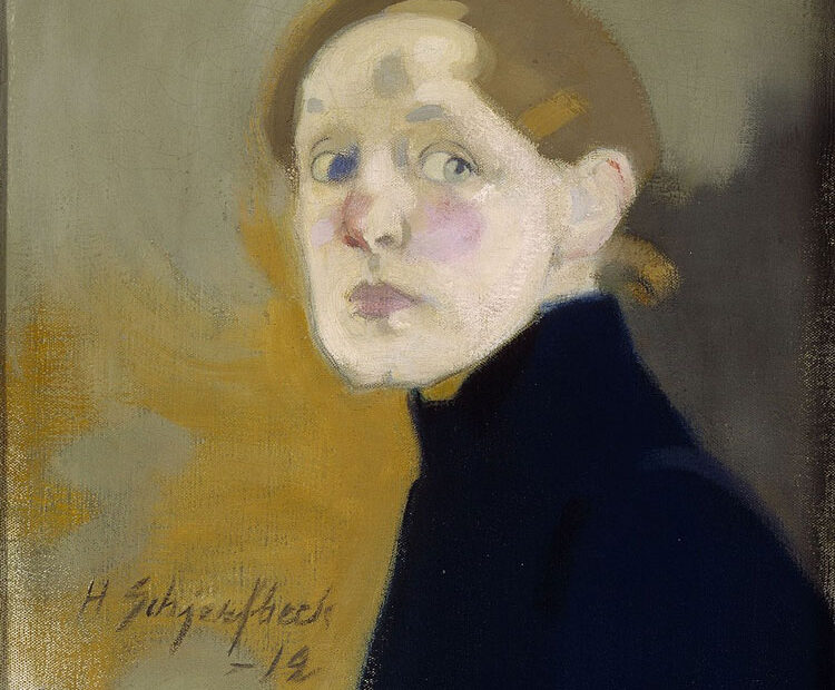 Helene Schjerfbeck - Omakuva 1912